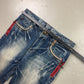 2000's Blow By Blue Japanese Archive Straight Jeans *very rare 30x30 (M)