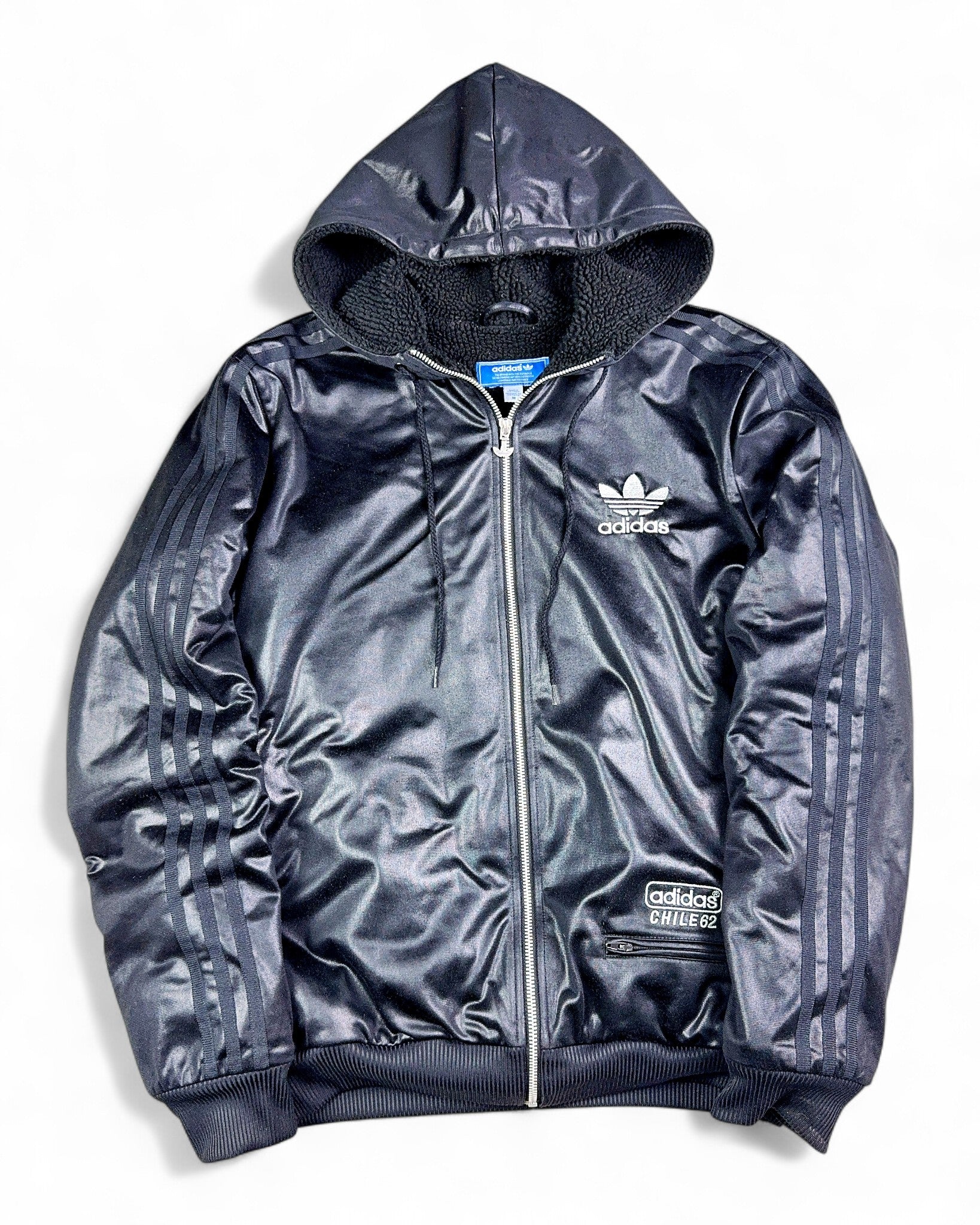 2010's Adidas Chile 62 Zip Hoodie *rare (M)