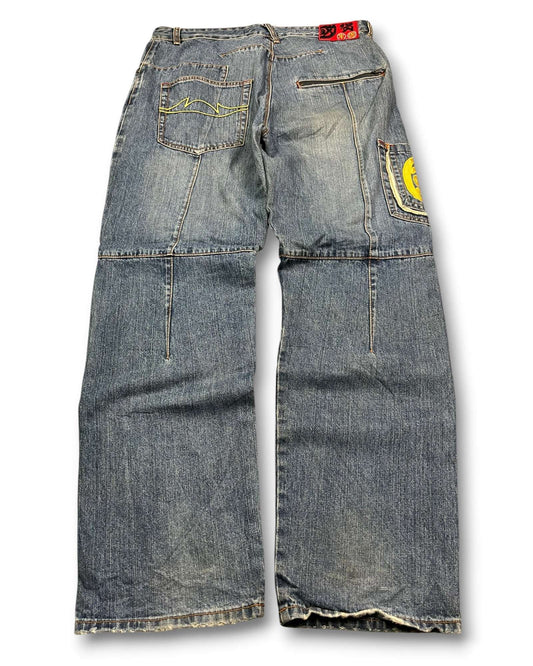 2000's Japanese Baggy Jeans *rare 36x32 (XL)