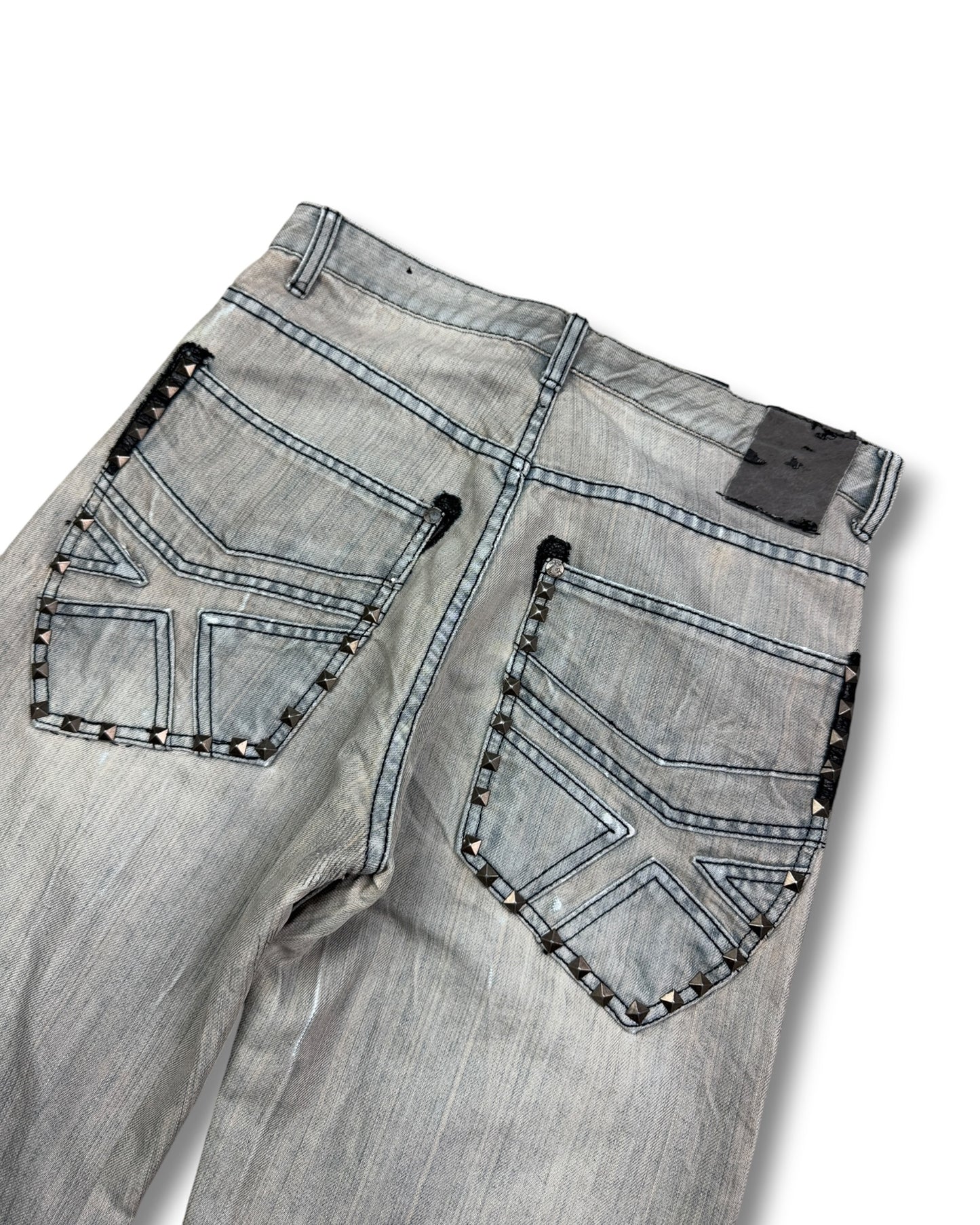 2000's SYS Hip Hop Baggy/Straight Jeans *rare 30x34 (M)