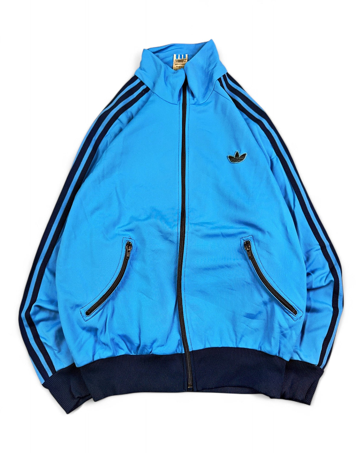 1970's Adidas Trefoil Track Jacket *very rare (S)