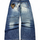2000's Oniarai Japanese Baggy Jeans *rare 32x32 (M)