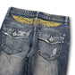 2000's Osaka Big Train Japanese Archive Baggy/Straight Jeans *extremely rare 32x32 (M)