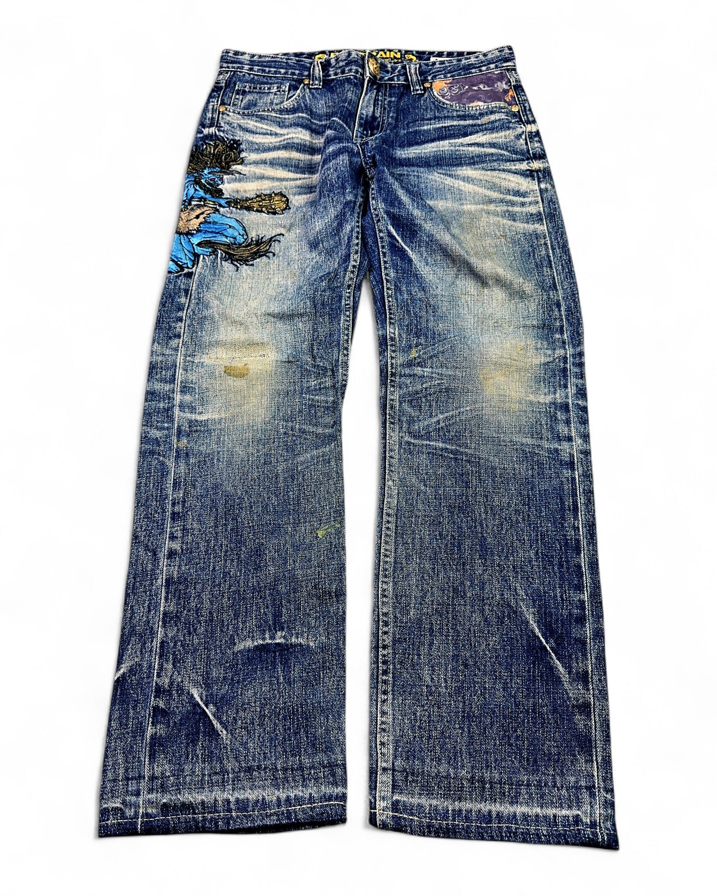 2000's Big Train Japanese Archive Straight Jeans *very rare 32x30 (M)