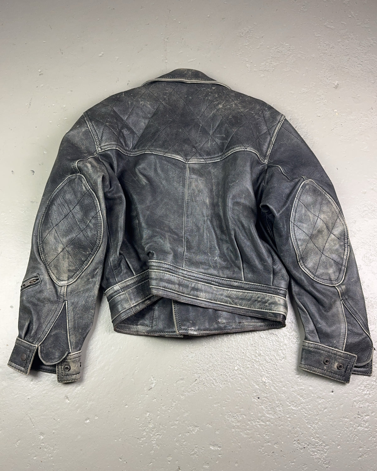 1980's Schuh Faded Leather Jacket *extremely rare (M)