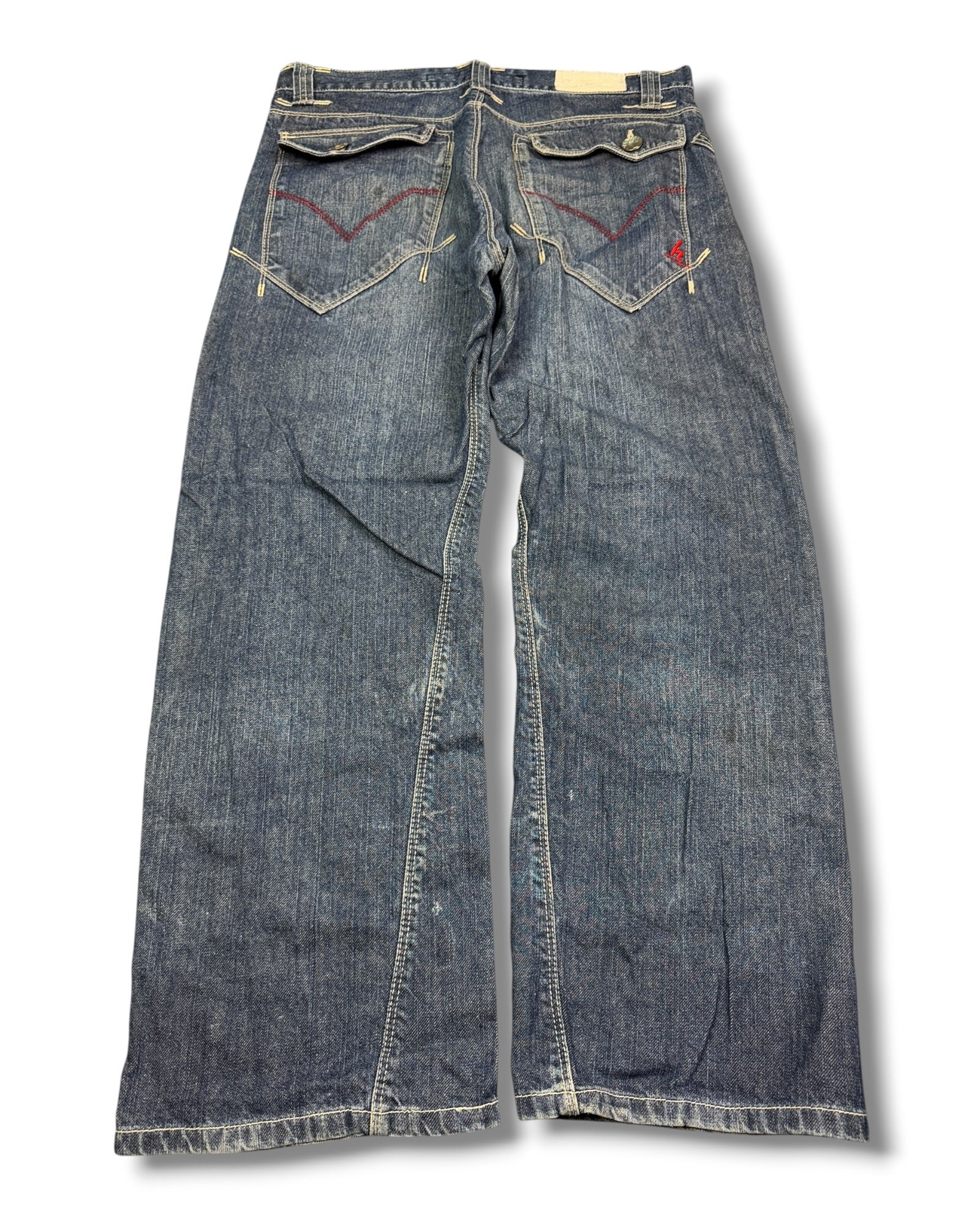 2000's Brimming Hum Baggy Jeans * 34x30 (L)