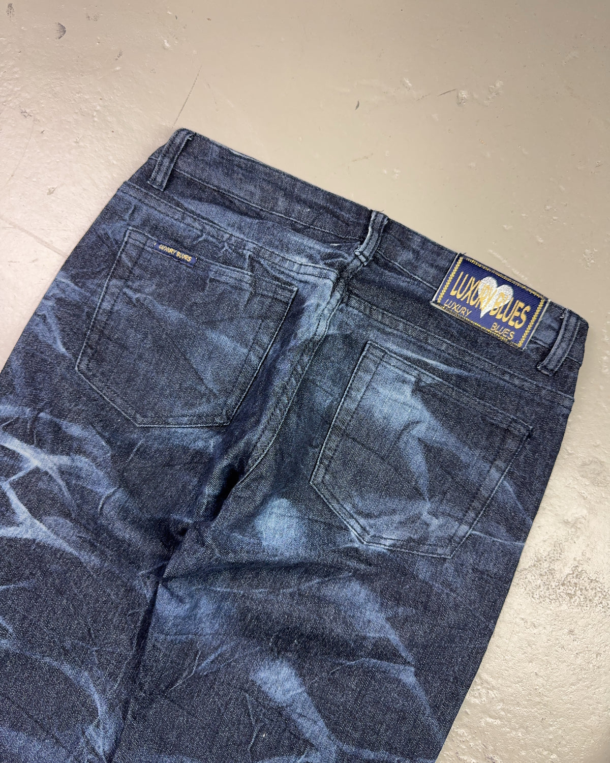 2000's Luxury Blue Bootcut/Flared Jeans Women's *rare 30x32 (M)