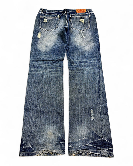 2000's Solberry Japanese Archive Straight Jeans *very rare 34x32 (L)