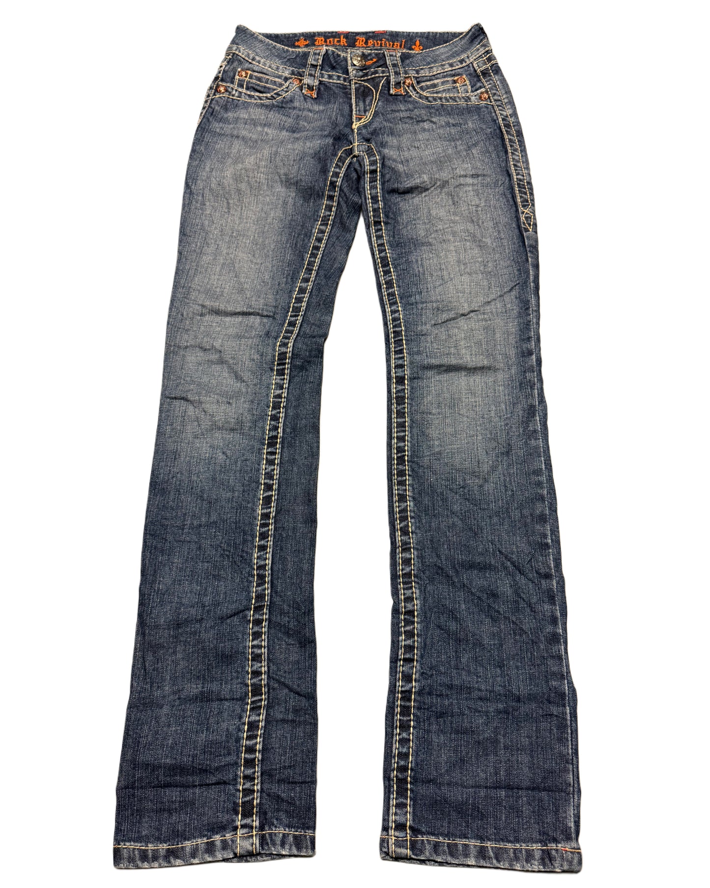 2000‘s Rock Revival Low Waist Jeans Women‘s *selten (S)