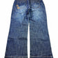 2000's Pas Jeans Hip Hop Baggy/Bootcut Jeans *rare 40x32 (XXL)