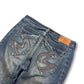 2000's Osaka Big Train Straight/Baggy Japanese Archive Jeans *very rare 32x30 (M)
