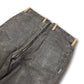 1990's 5RL Straight/Baggy Reversible 2in1 Zip Up Archive Workwear Jeans *extremely rare 30x32 (M)