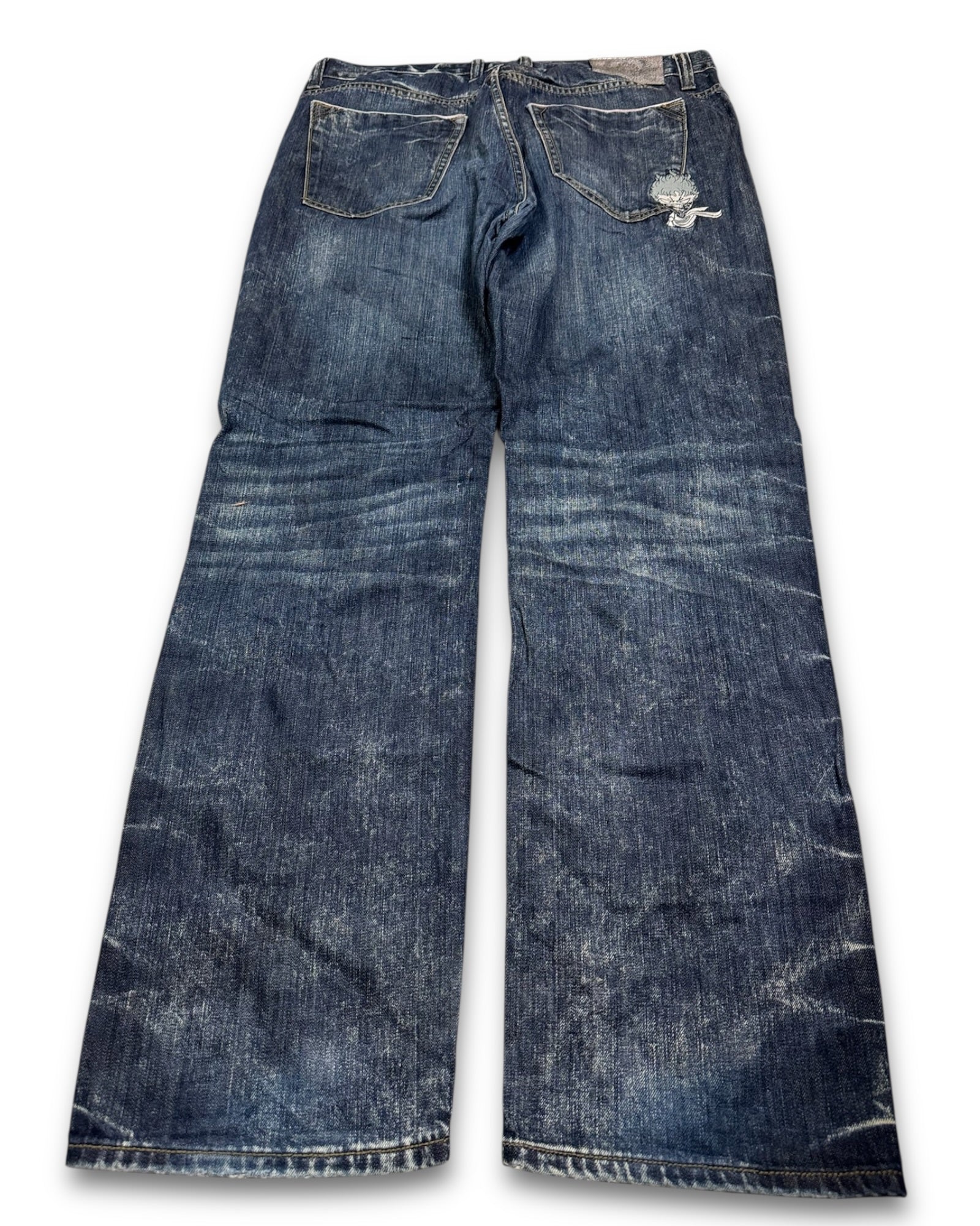 2000's Big Train Baggy Japanese Archive Jeans *very rare 36x32 (XL)
