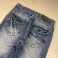 2000's Blue Ocean Jean Company Japanese Baggy Jeans *rare 32x32 (M)