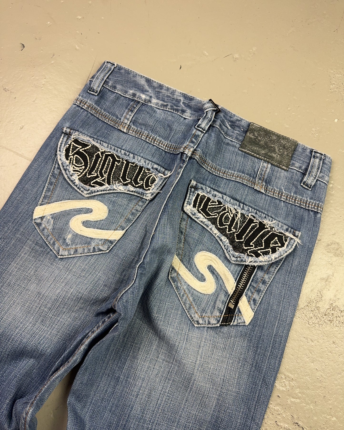 2000's Osaka Big Train Japanese Archive Straight/Baggy Jeans *very rare 30x32 (M)