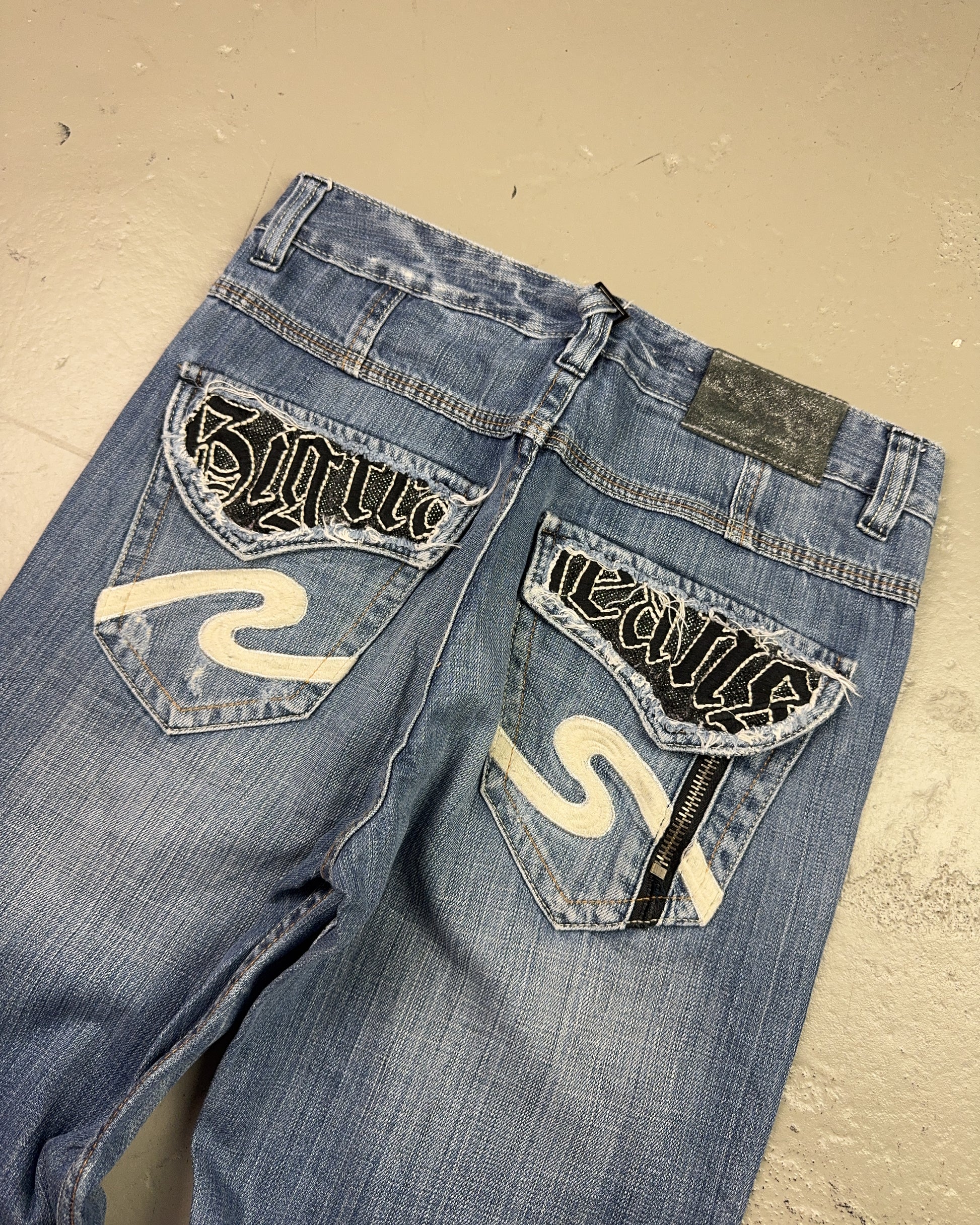 2000's Osaka Big Train Japanese Archive Straight/Baggy Jeans *very rare 30x32 (M)