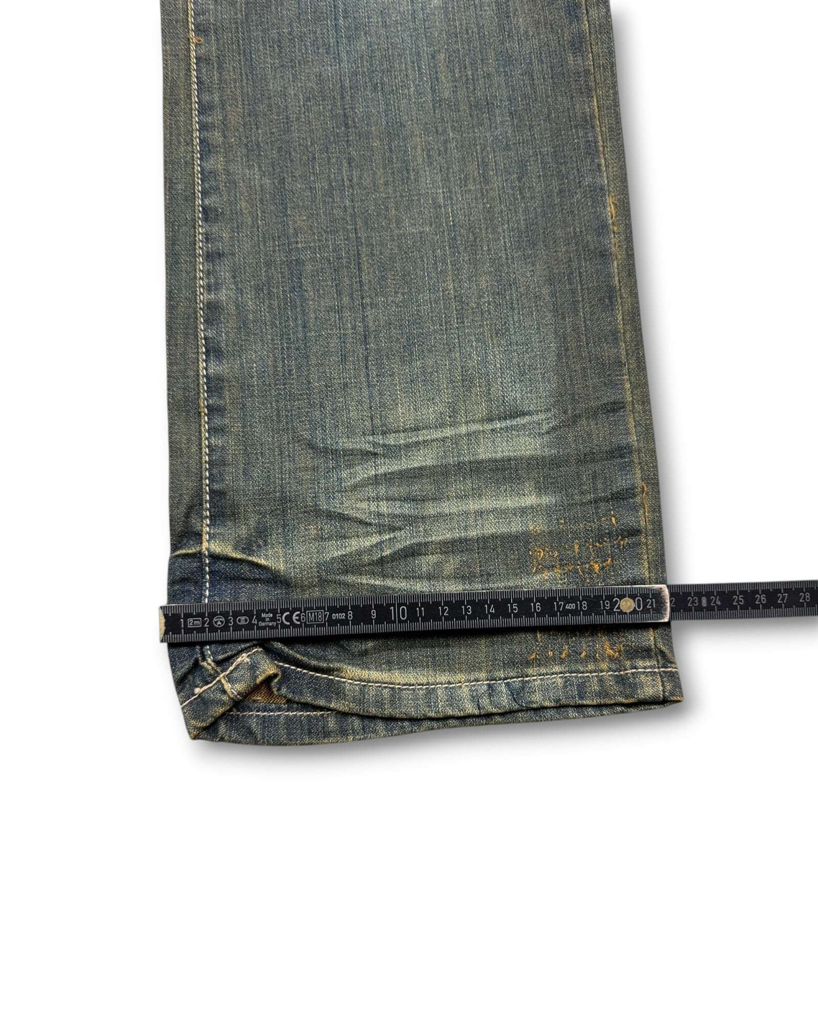 2000's Juzo Straight/Baggy Japanese Archive Jeans *very rare 32x34 (M)