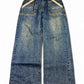 2000's HUH Korean Archive Baggy Jeans *rare 34x32 (L)