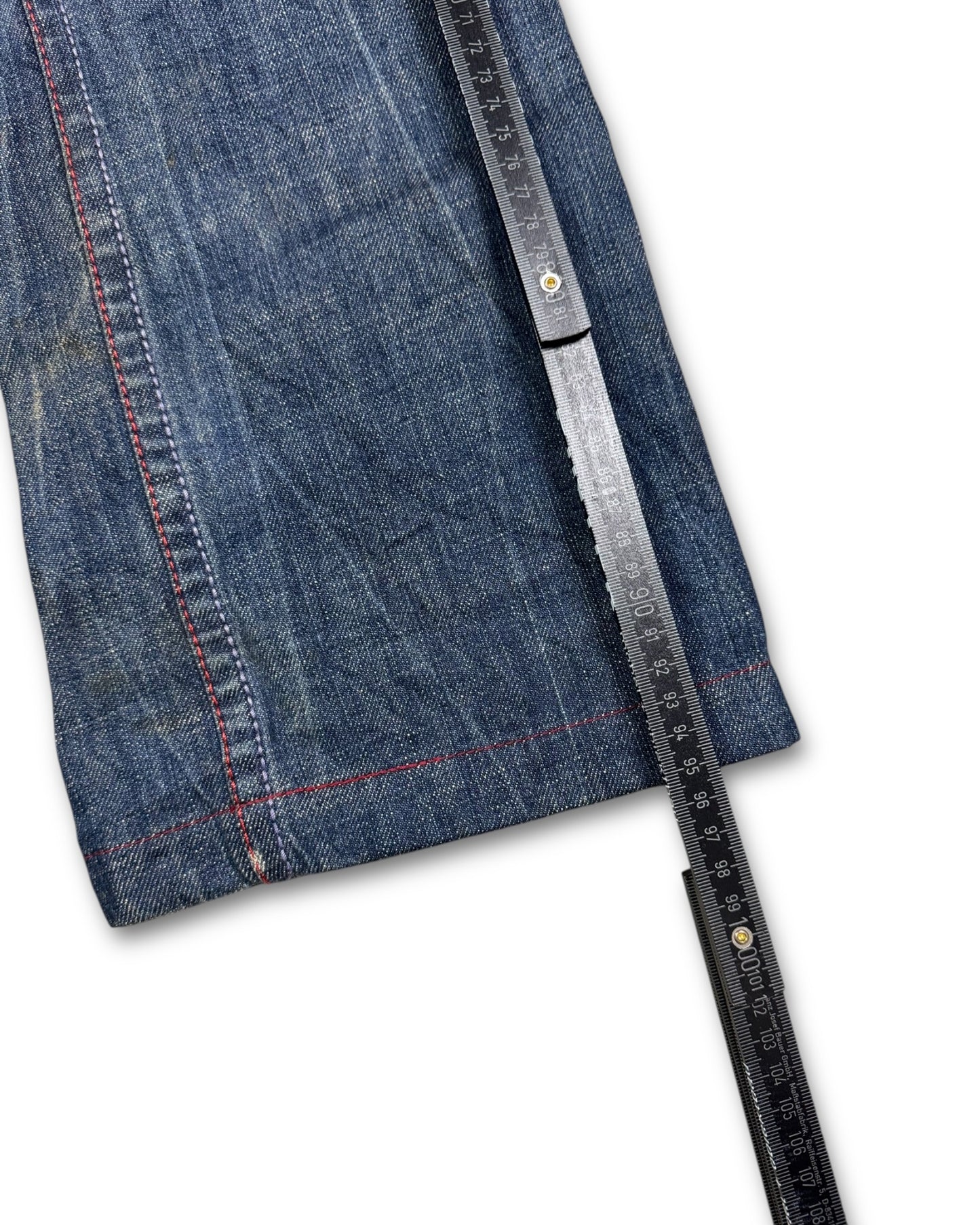 2000's Riobera Japanese Archive Low Waist/Flared Jeans Women's Women's *extremely rare 28x28 (S)