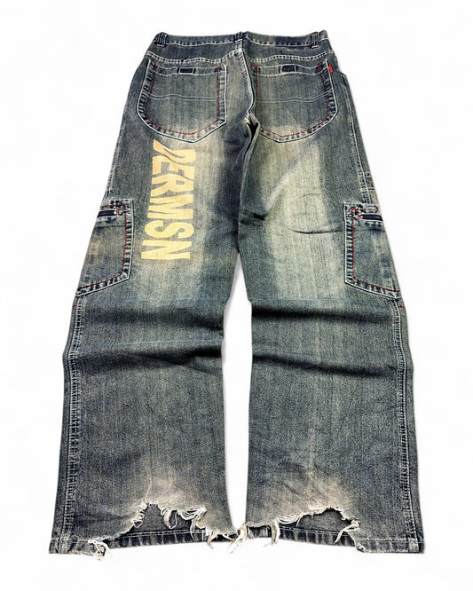 2000's Dermson Baggy Jeans *rare 34x34 (L)