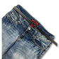2000's Red Rivet Low Waist/Bootcut Jeans Women's *rare 26x30 (S)