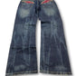 2000's J950 Baggy Japanese Jeans *very rare 38x34 (XXL)