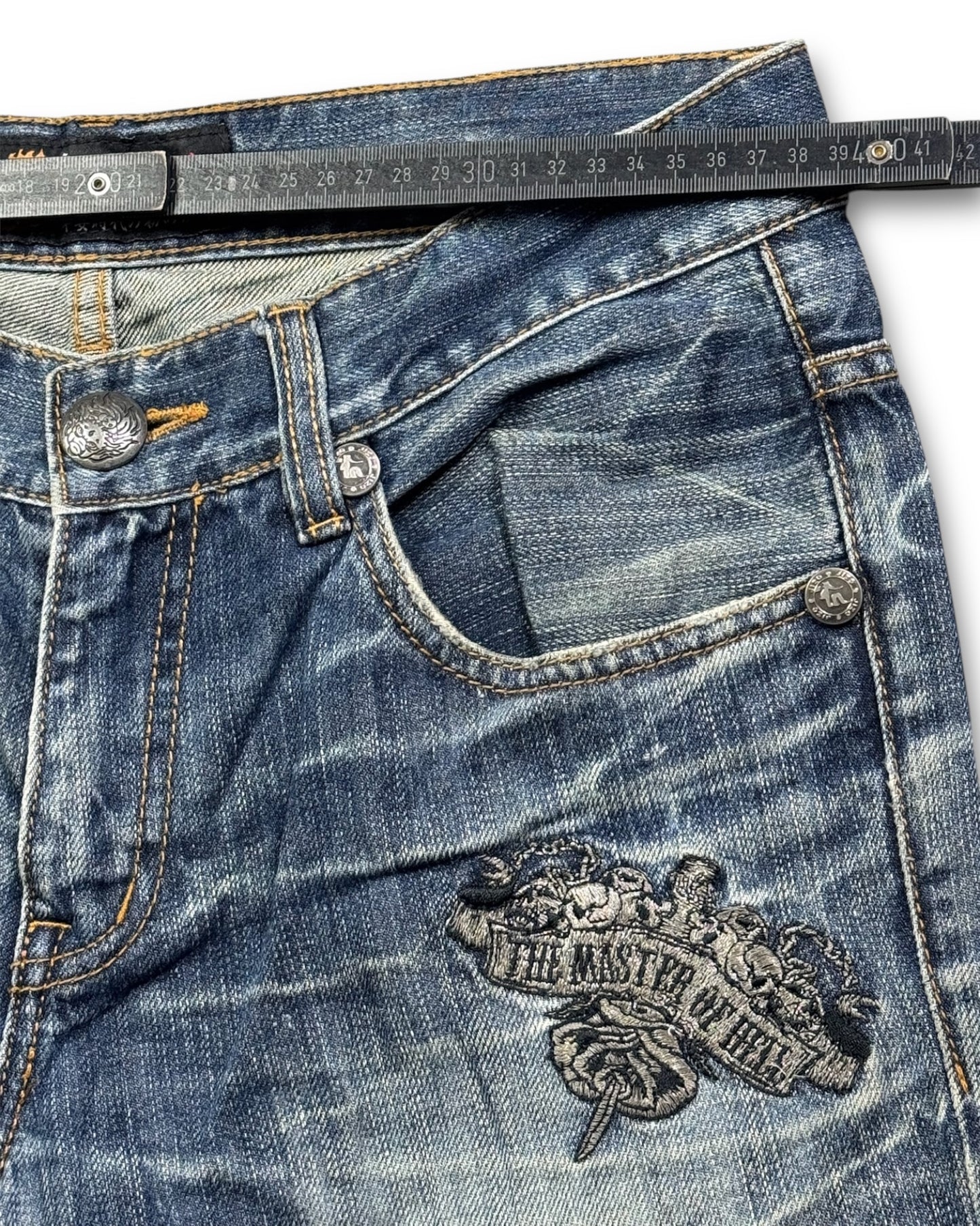 2000's Jizo Straight Japanese Jeans *very rare 30x30 (M)