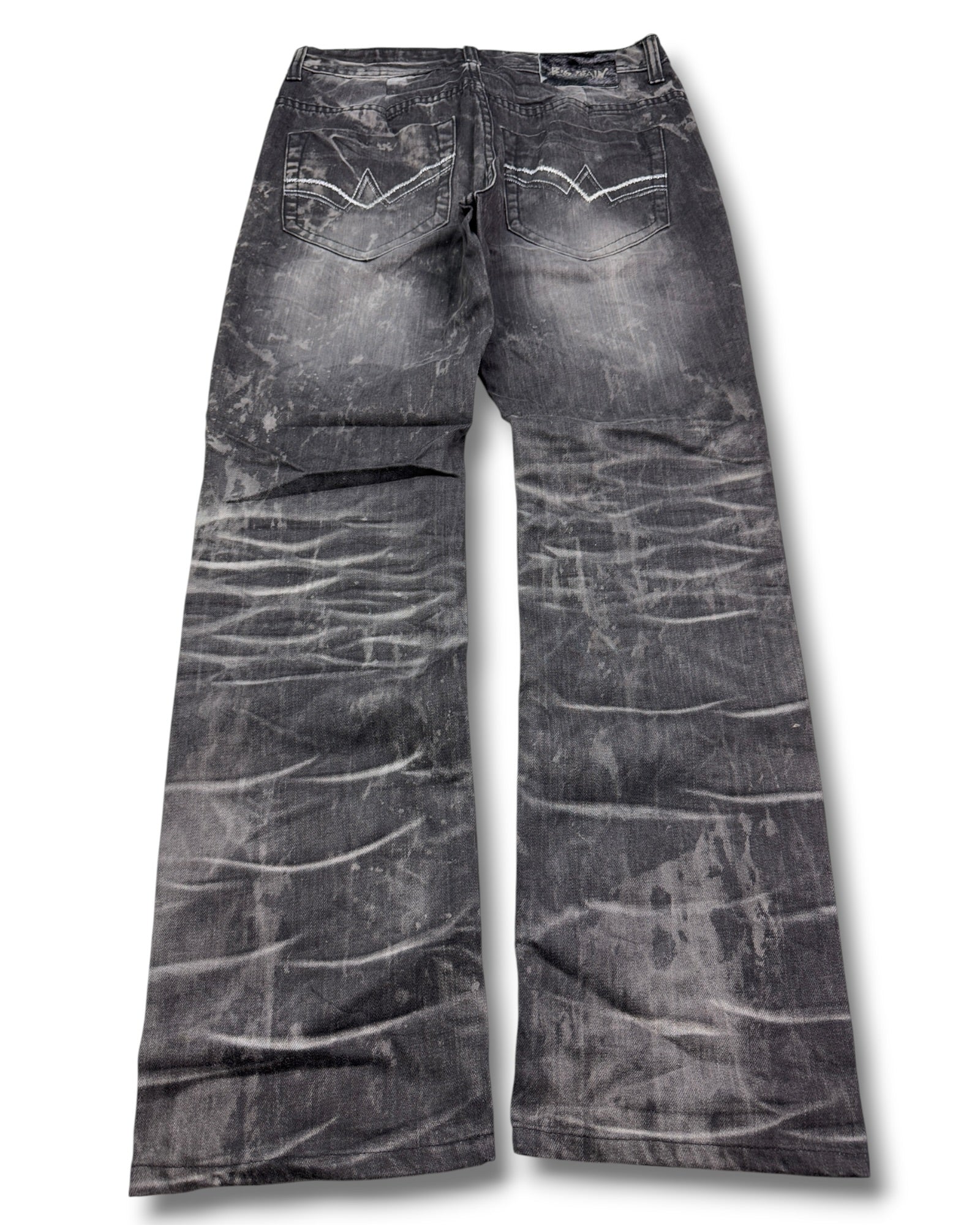 2000's Big Train Japanese Straight Jeans *rare 32x32 (M)