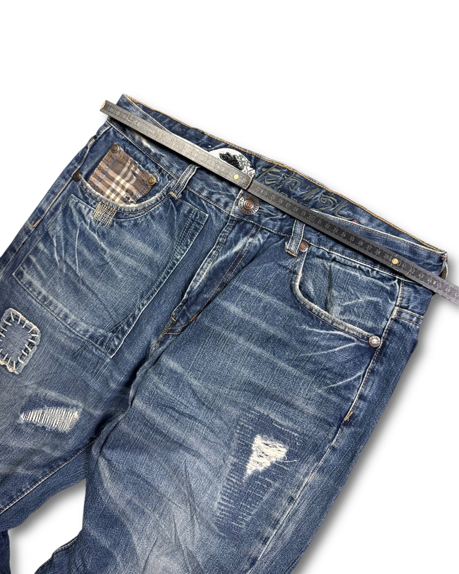 2000's Osaka Big Train Baggy Japanese Jeans *very rare 34x30 (L)