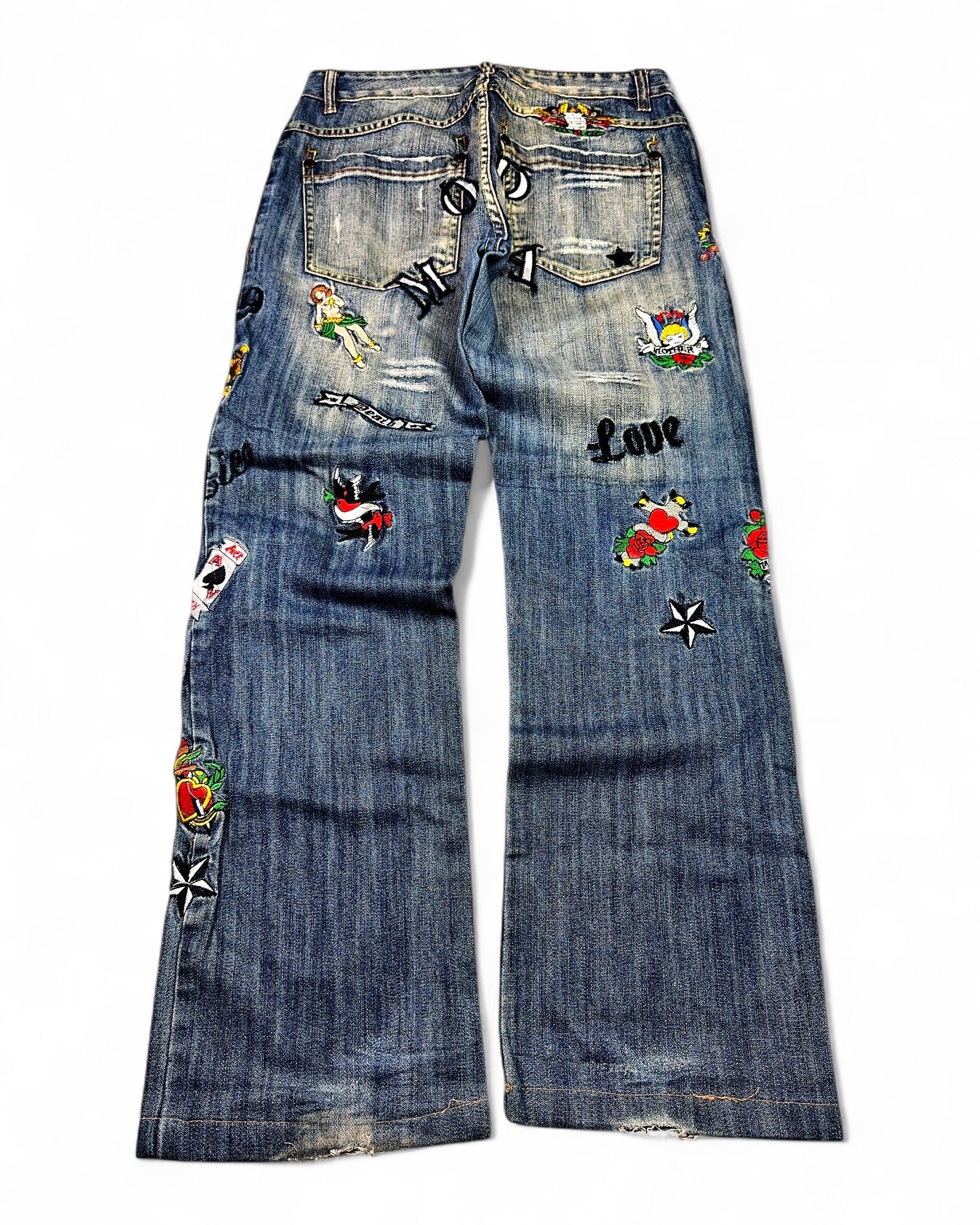 2000's Mother Straight Jeans *rare 28x30 (S)