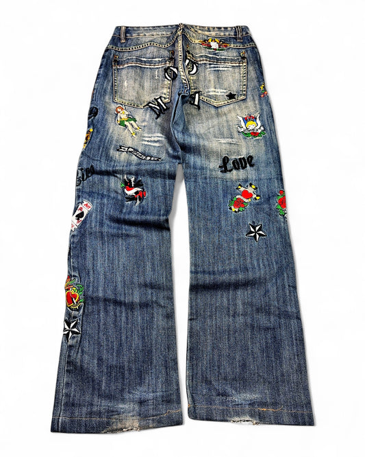 2000's Mother Straight Jeans *rare 28x30 (S)