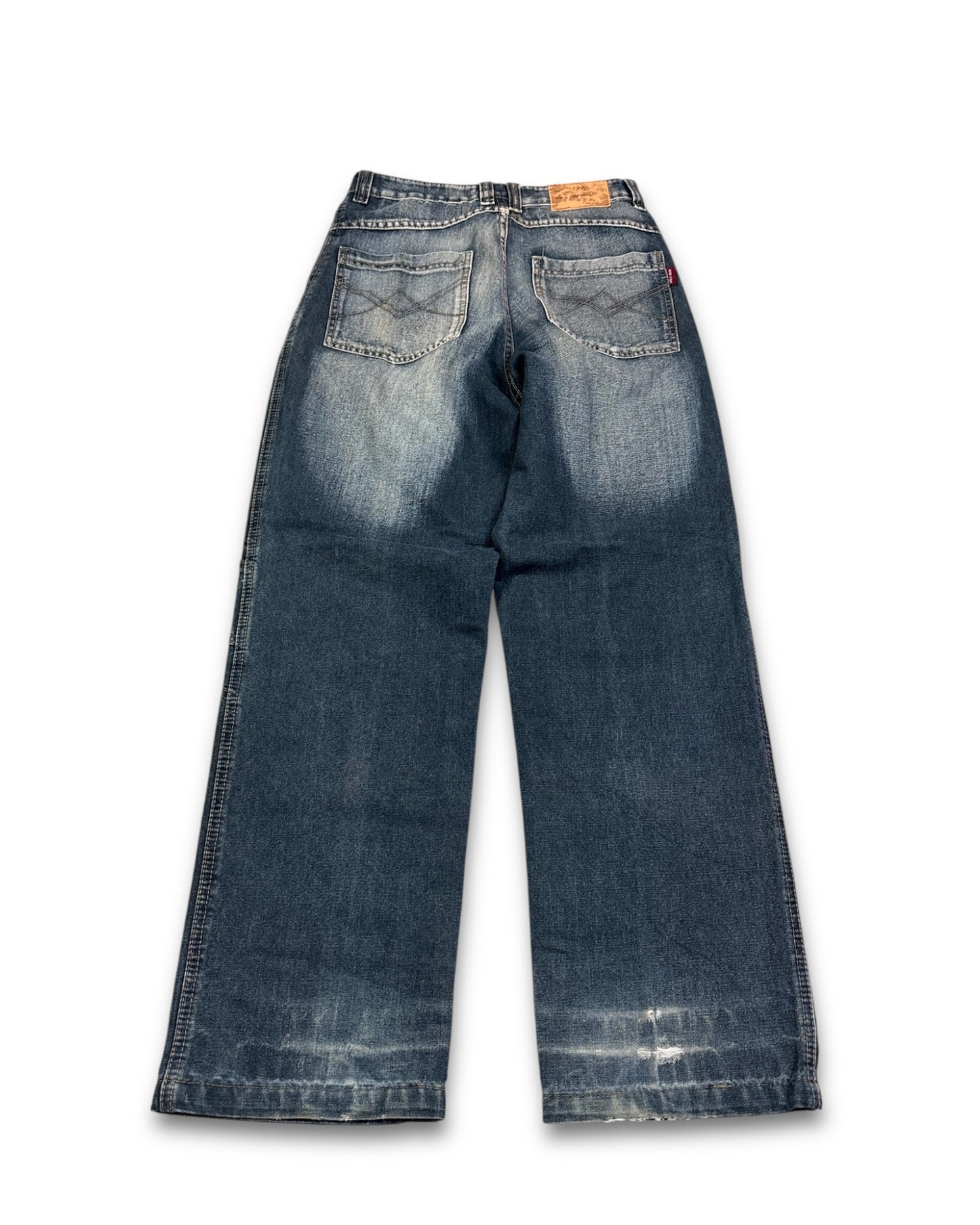 2000's Mini Top Baggy Jeans * 28x30 (S)