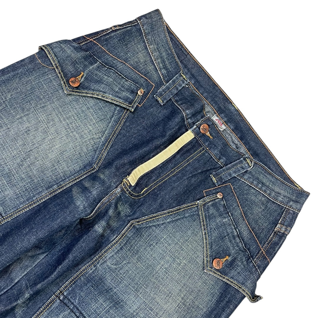 2000‘s Marc Brown Hip Hop Baggy Jeans *rare 32x36