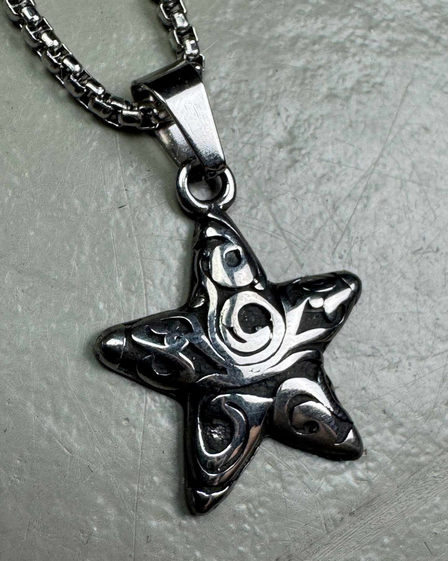 Shadow Star Necklace