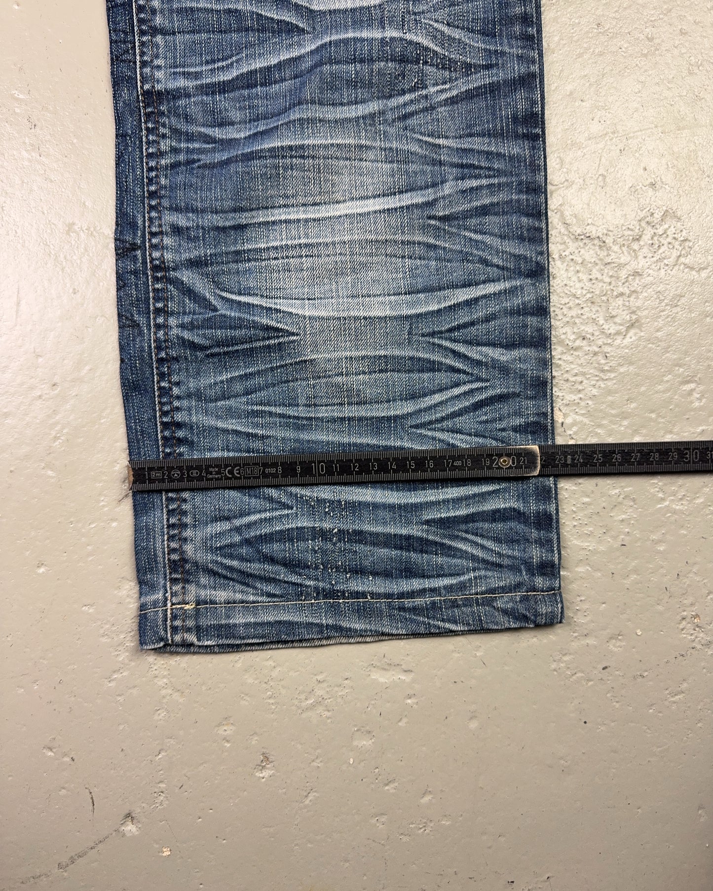 2000's Stockton Japanese Straight/Baggy Jeans *very rare 32x32 (M)