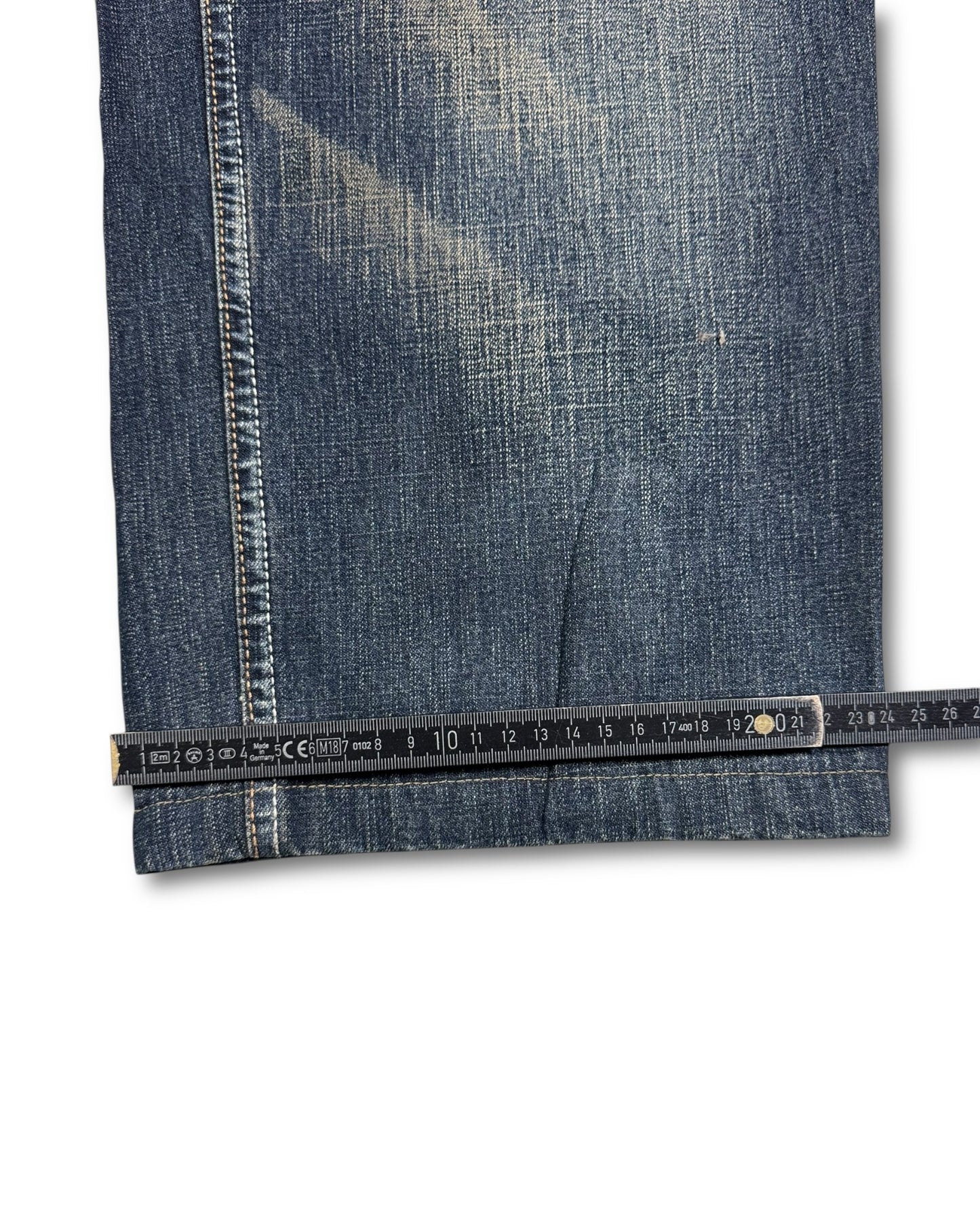 2000's Woker Baggy Japanese Jeans *rare 40x28 (XXL)