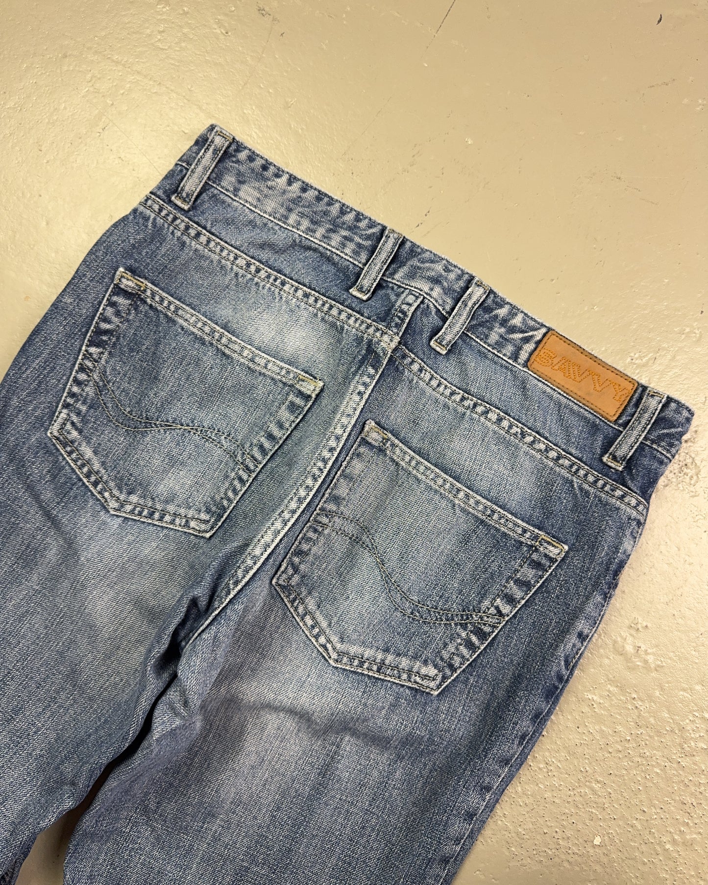 1990's Sawnyy Bootcut/Flared Jeans *rare 30x32 (M)