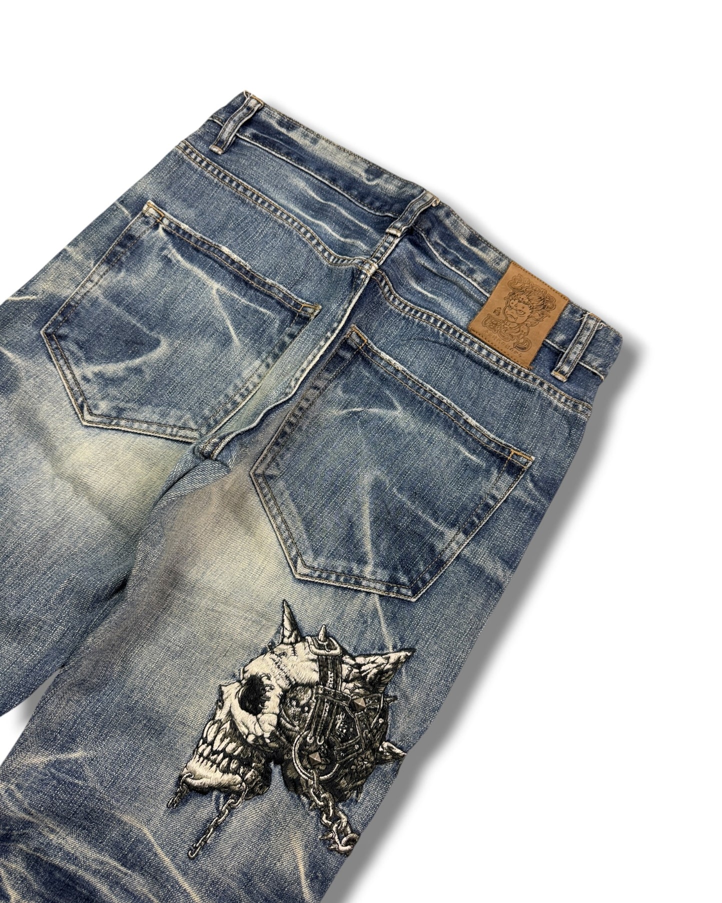 2000's Jizo Archive Japanese Straight Jeans *very rare 30x30 (M)