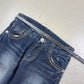 2000's Big Wave Straight Jeans *rare 28x28 (S)