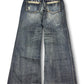 2000's Big Train Baggy Japanese Jeans *very rare 36x32 (XL)