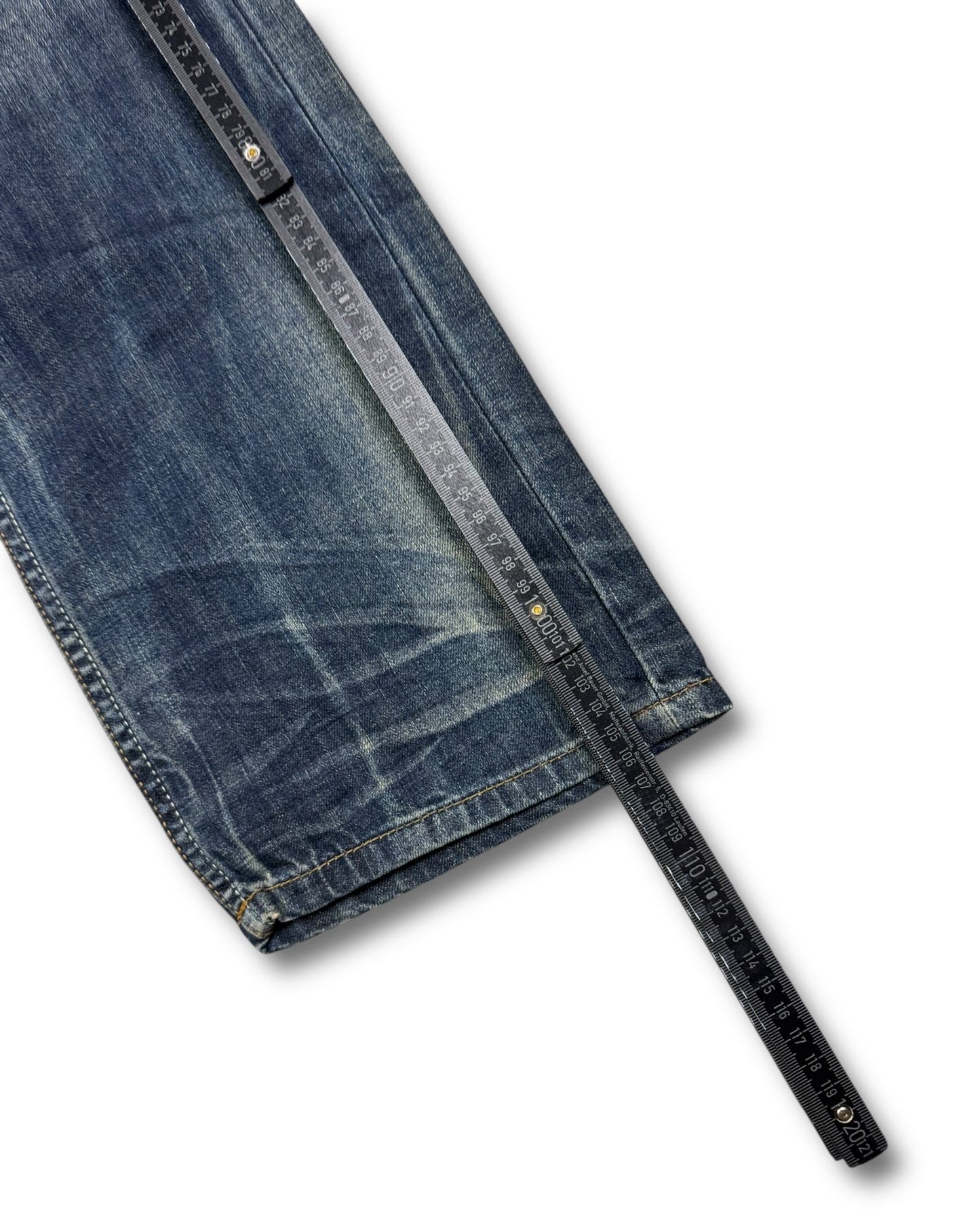 2000's Big Train Japanese Straight Jeans *very rare 28x32 (S)