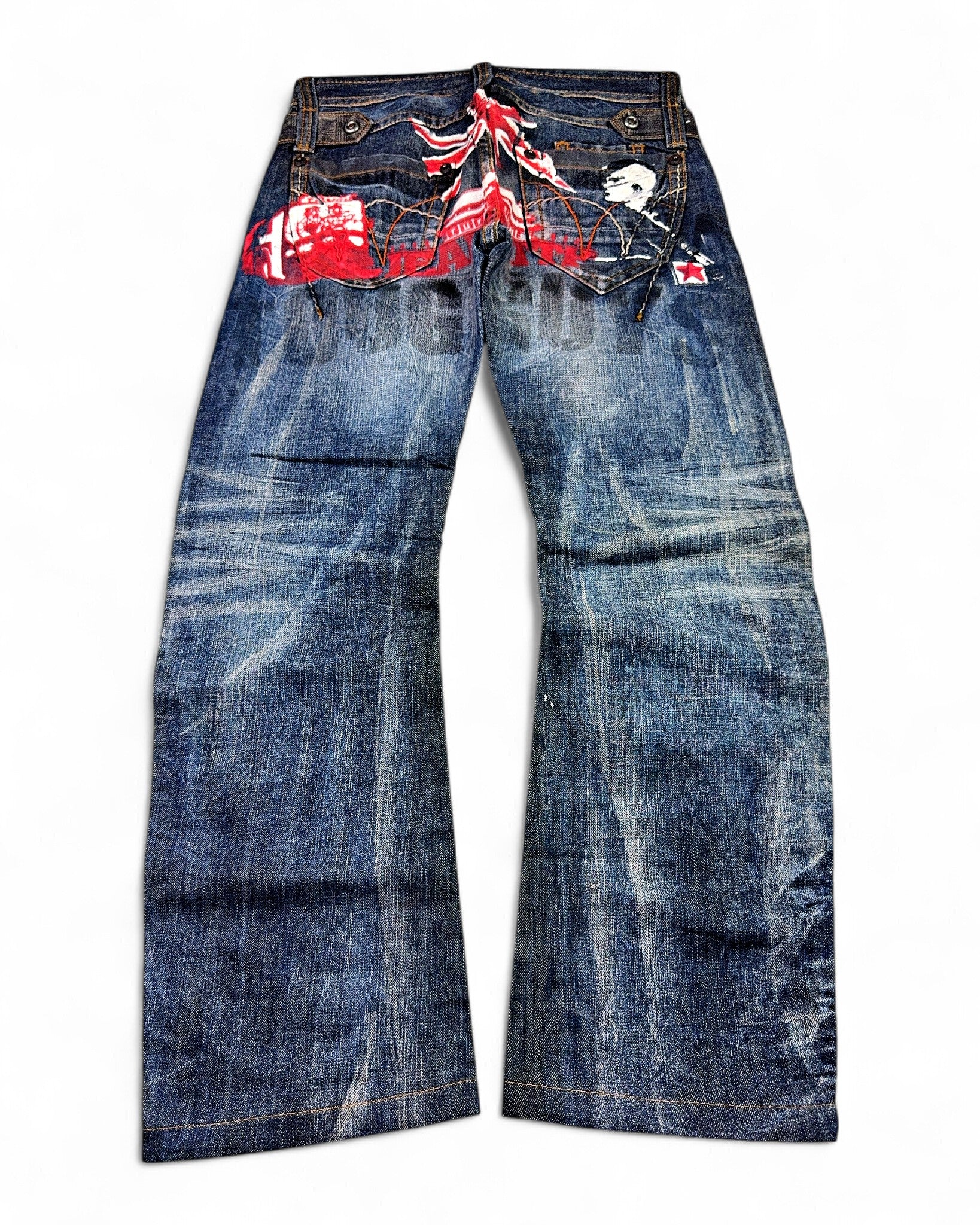 2000's Japanese Archive Straight Jeans *very rare 32x30 (M