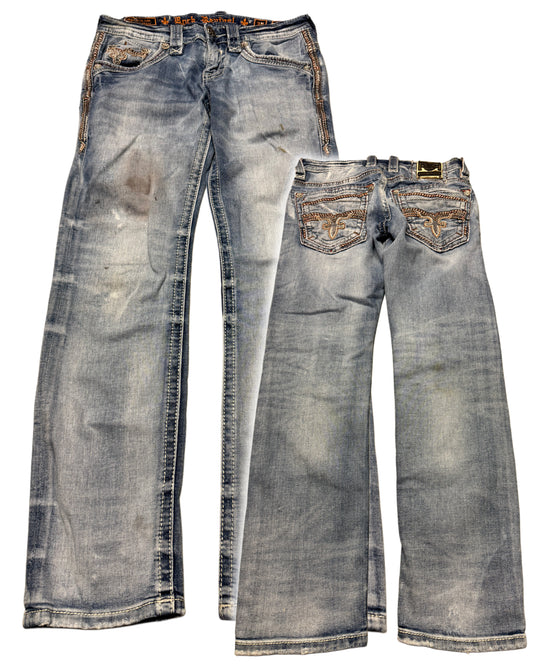 2000‘s Rock Revival Slim/Straight Jeans *selten 30x30
