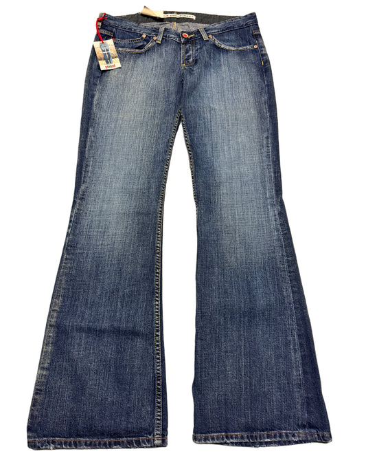 2000‘s Deadstock Gsus Sindustries Flared Low Waist Jeans Women‘s *selten 30x32