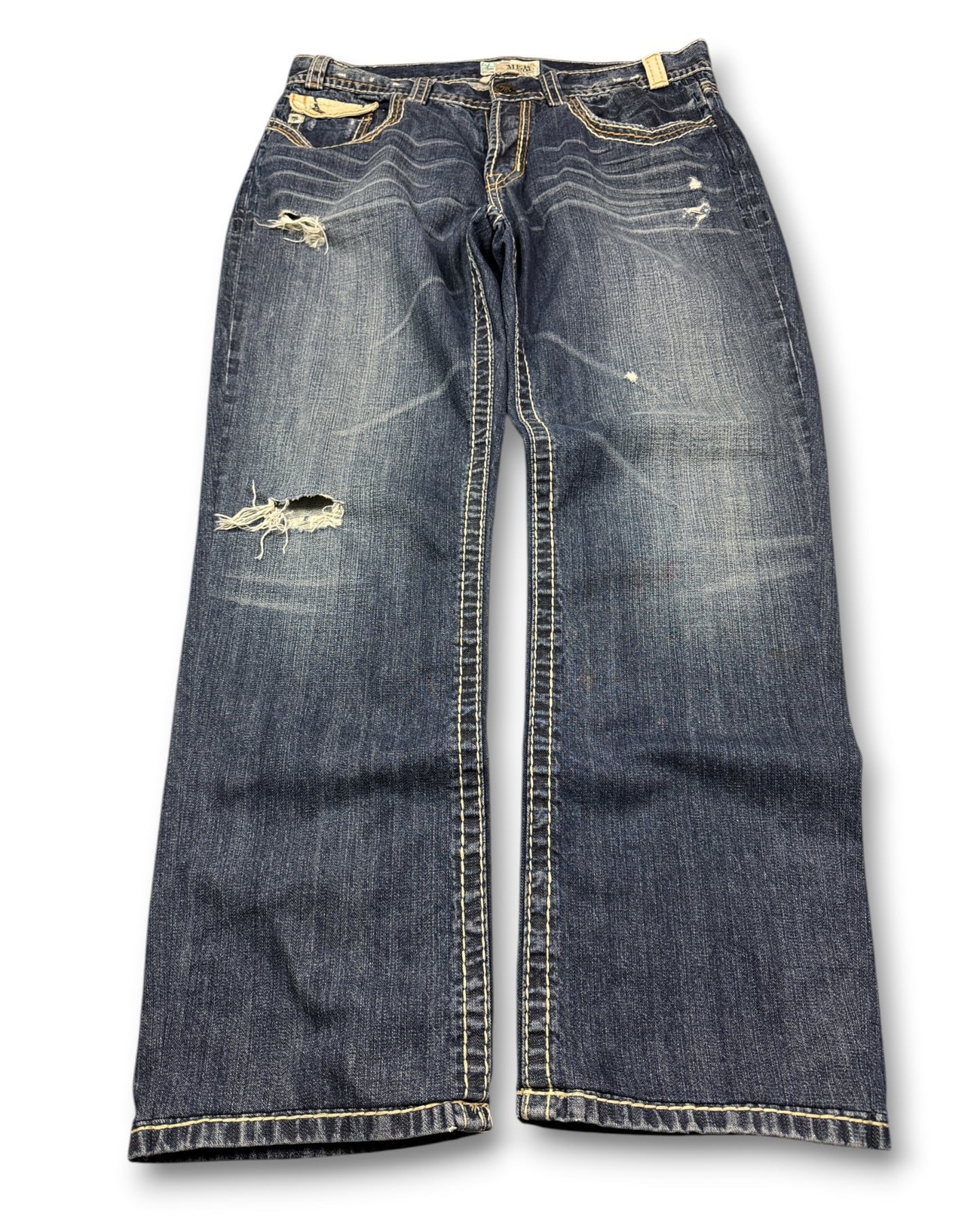 2000's Mek Denim Japanese Archive Baggy Jeans *very rare 38x34 (XXL)