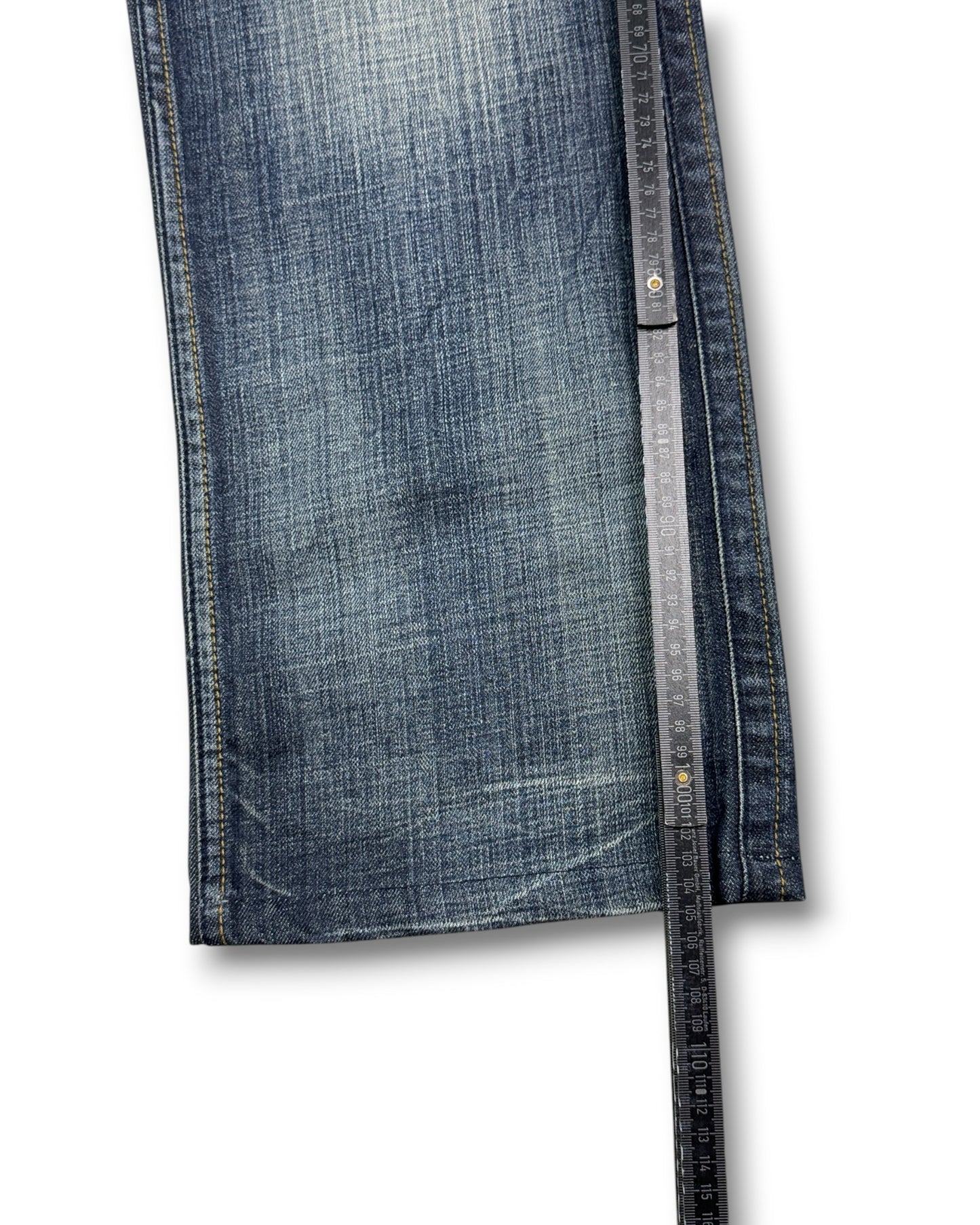 2000's Big Train Baggy Japanese Jeans *very rare 36x32 (XL)