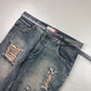 2000's Yellow Jucket King Japanese Archive Baggy Jeans *very rare 36x34 (XL)
