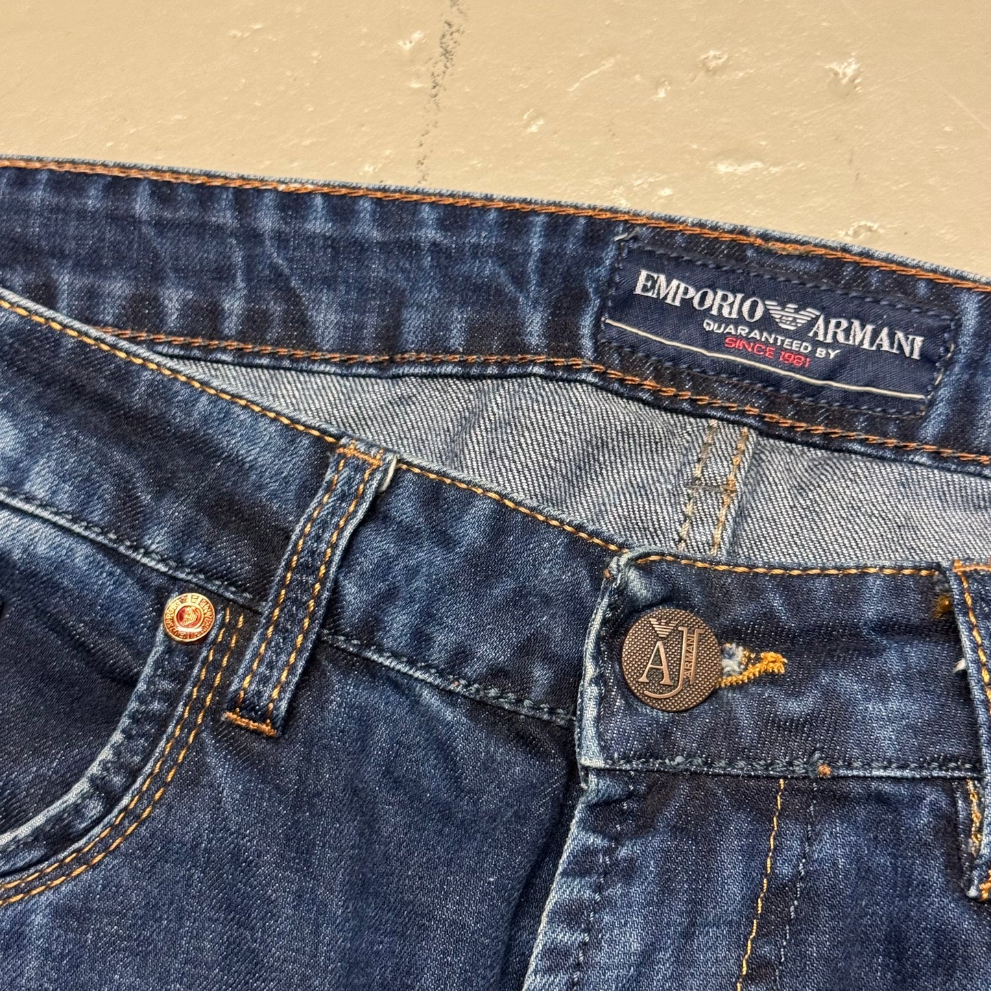 2000‘s Emporio Armani Baggy/Straight Jeans 36x30