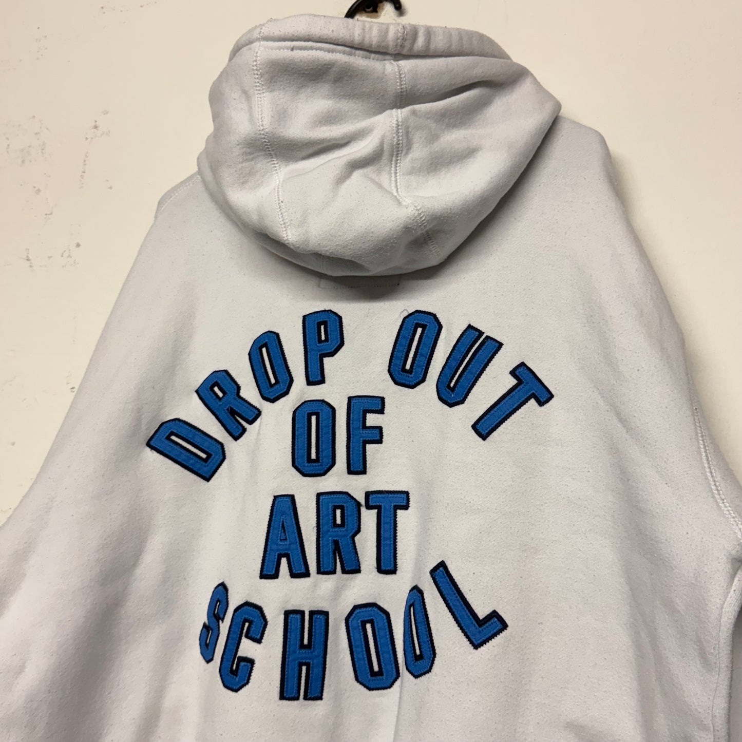 00‘s ECKŌ Unltd. Zip Hoodie „Drop out of art school“ *sehr selten (XL)