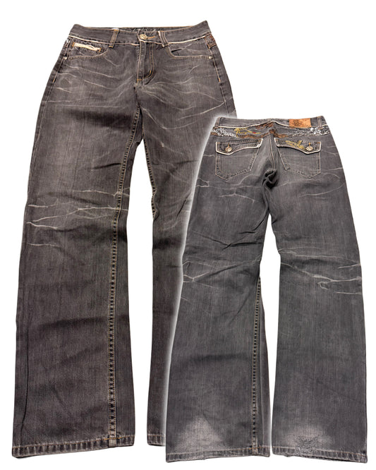 2000‘s Osaka Big Train Japanese Archive Baggy Jeans *very rare 30x34